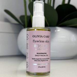 Olivia Care Rosehip + collagen rejuvenating daily oil serum
