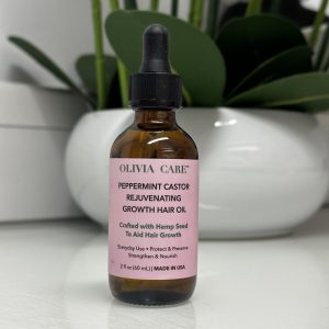 OLIVIA CARE Peppermint Castor Rejuvenating Growth Hair Oil